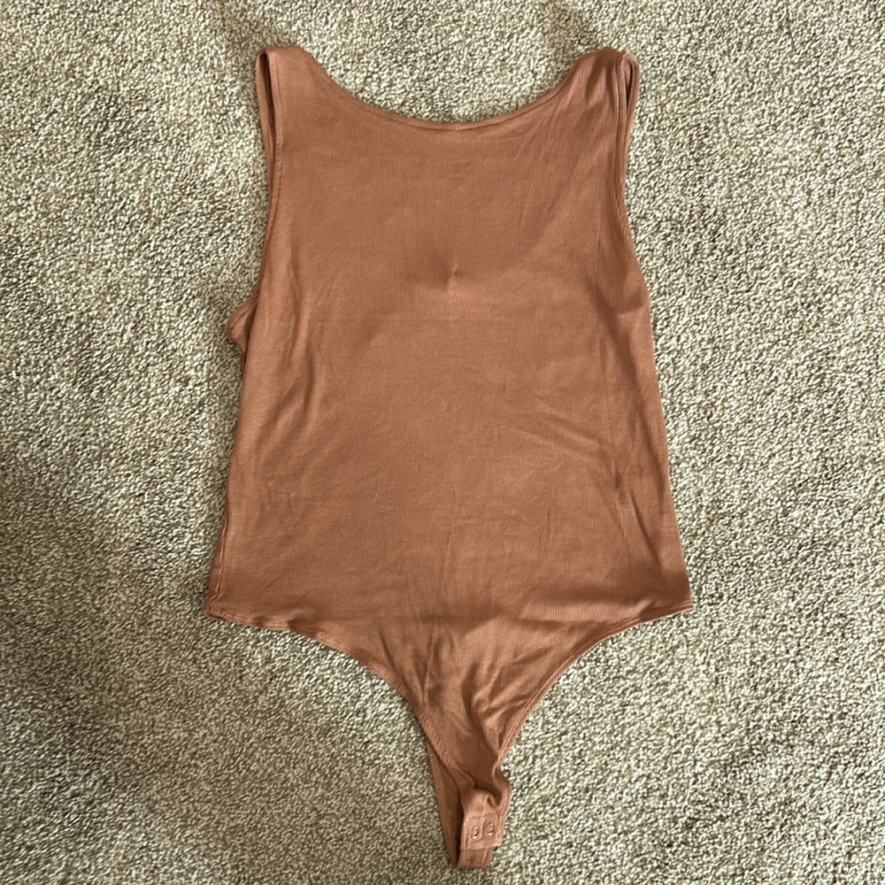 BNWT Gentle Fawn Janey  ribbed bodysuit in new spring color : Chia. XL